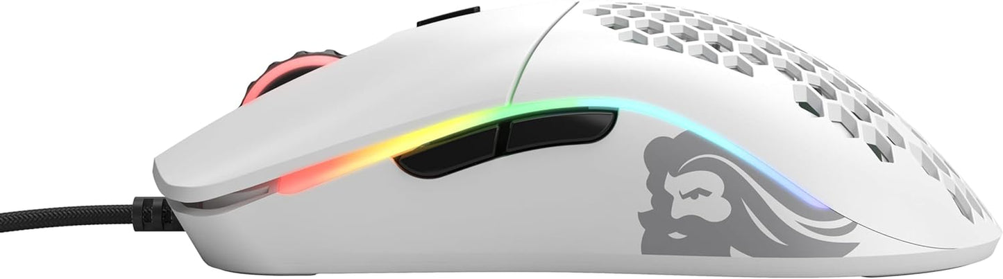 Model O Gaming Mouse, Matte White (Go-White)